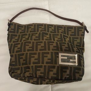 Fendi Zucca Small Soulder Bag